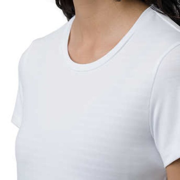 NEW Tuff Athletics Short Sleeved Seamless Top | White - Picture 5 of 8